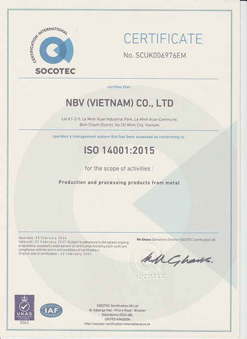 NBV (VIETNAM) CO., LTD